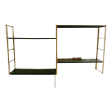 Vintage modular wall shelf
