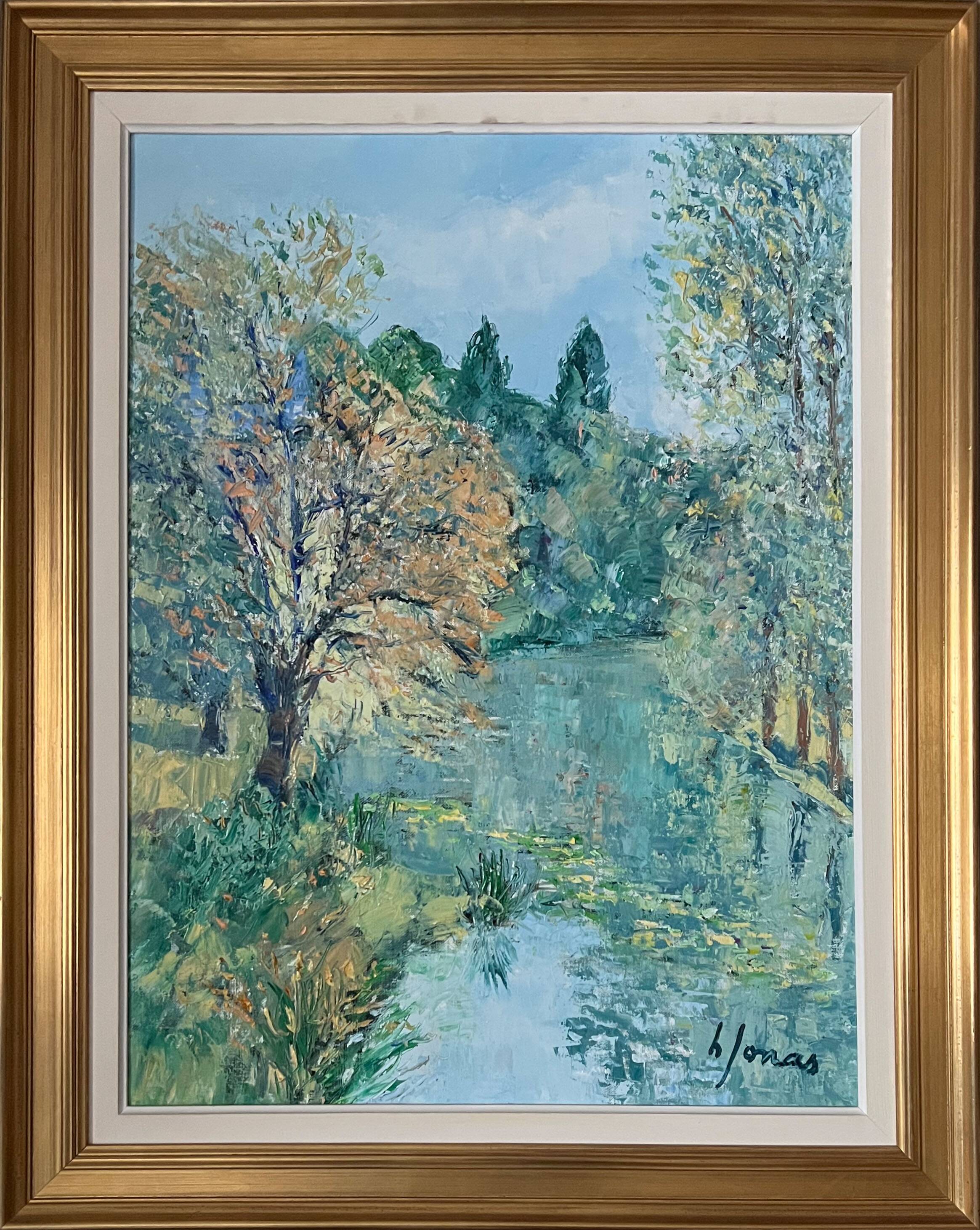 "Rivière la Bouzanne à le pont chrétien"   par H Jonas