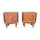 Pair of vintage bedsides