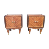 Paire de chevets vintage
