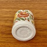 Set of ten designer ceramic candleholders 1950.