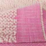6x10 Soft Pastel Pink Handmade Vintage Rug, 193x300Cm SK 34942