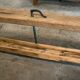 Old carpenter's workbench restored