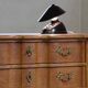 Vintage 1960s Danish Brutalist light oak dresser Kjærnulf & French style