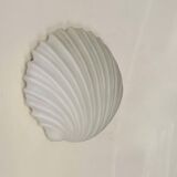 Applique vintage coquillage, opaline, Limburg Allemagne 1960