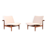 Model FD 137/1 Japan Lounge Chairs by Finn Juhl for France & Søn, Set of 2