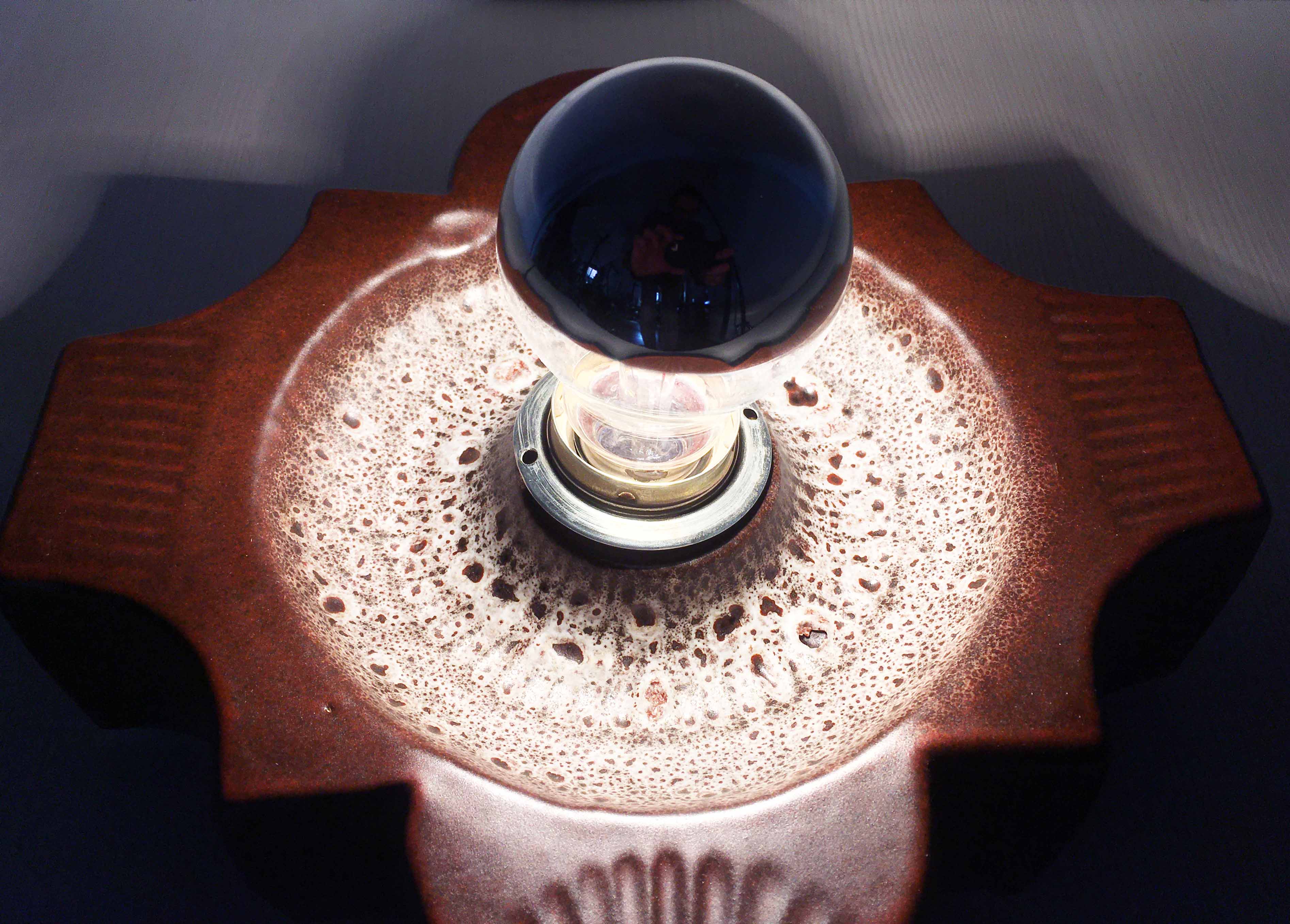 Ceramic wall lamp Hustadt Leuchten