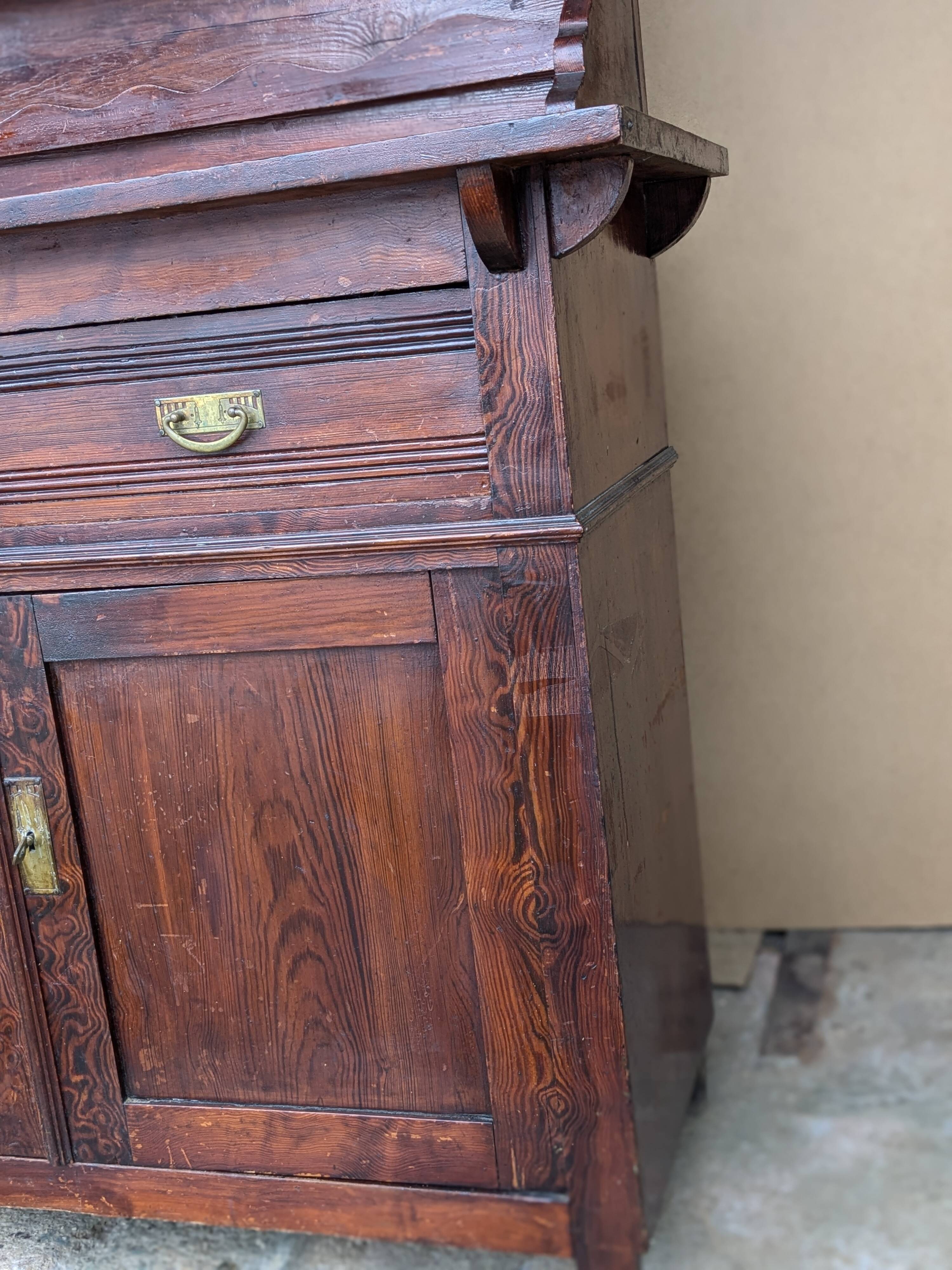 Japanese-style two-body buffet - Arts and crafts - circa 1900 Art Nouveau