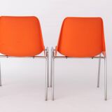 12 Stacking Chairs Vintage 1970s, Germany