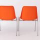 12 Stacking Chairs Vintage 1970s, Germany