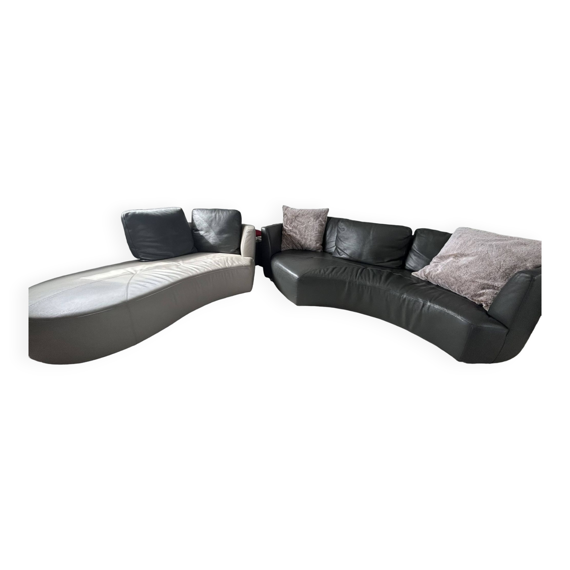 Tangram sofa and daybed by Roche Bobois