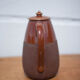 Glazed clay coffee or tea maker