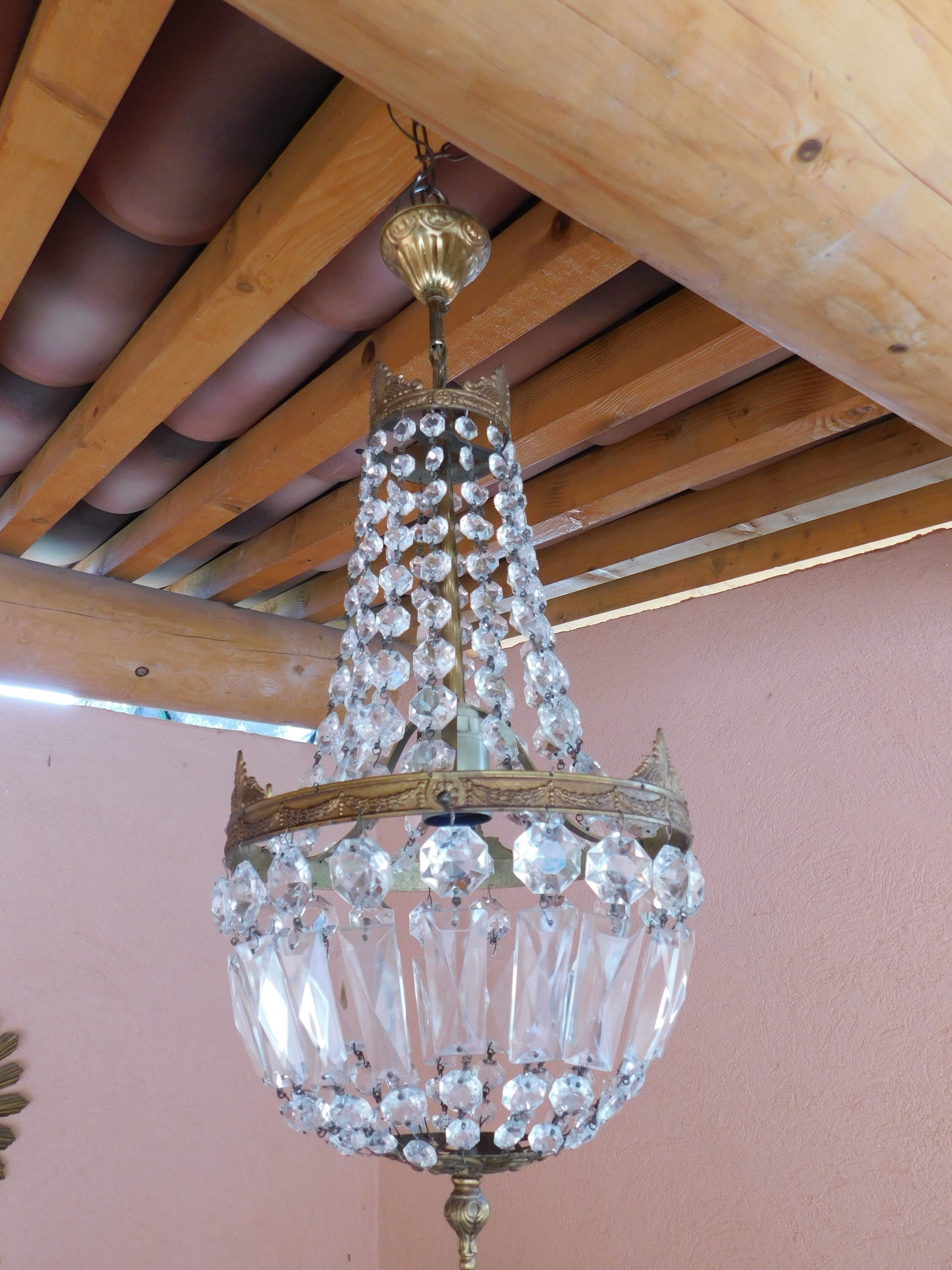 Hot air balloon chandelier - 25 cm