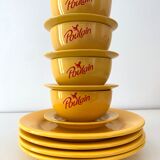4 bowls Foal and dessert plates