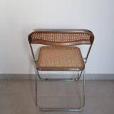 Chair plia Castelli caning Giancarlo Pirreti