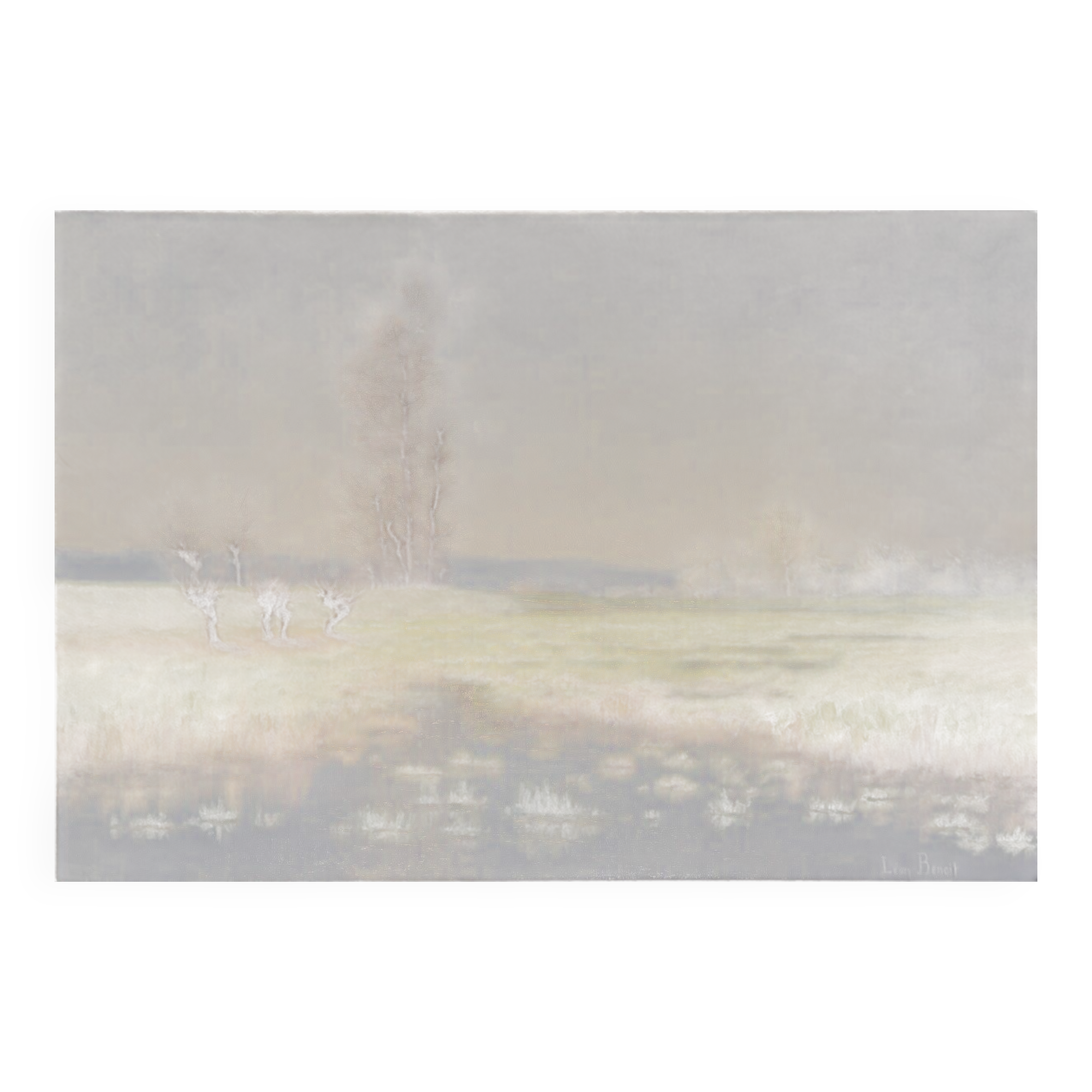 Léon Benoît, Le Marais au Printemps (1895)