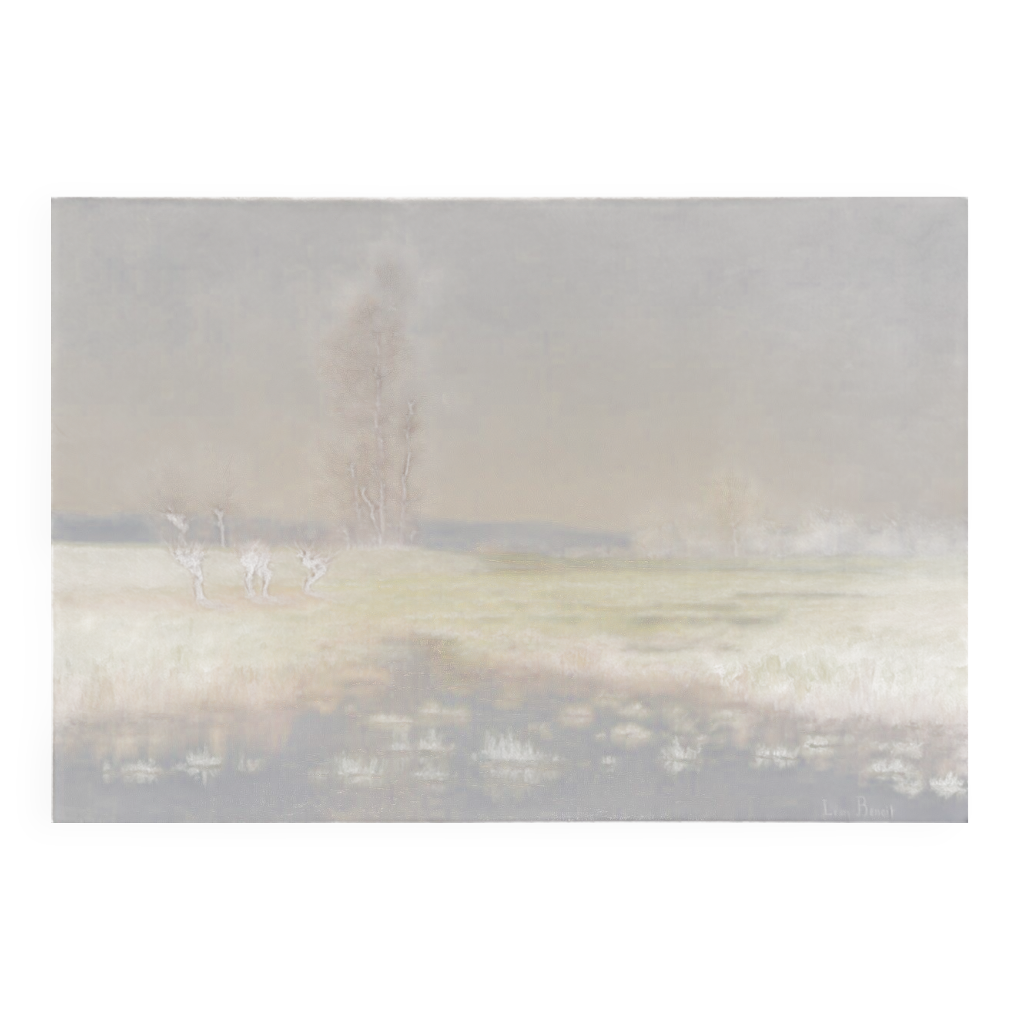 Léon Benoît, The Marsh in Spring (1895)