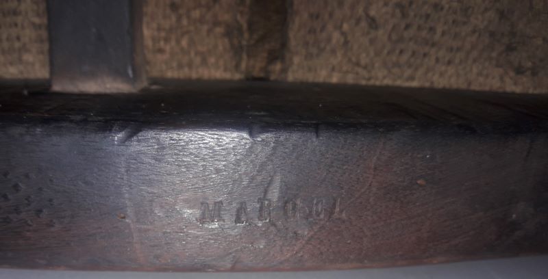 Heater stamped 19th century Louis XV Firecorner Chair