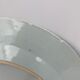 Plate in porcelain blue and white china xviii floral decoration