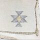 Traditional Berber wool cushion, 60cm x 60cm