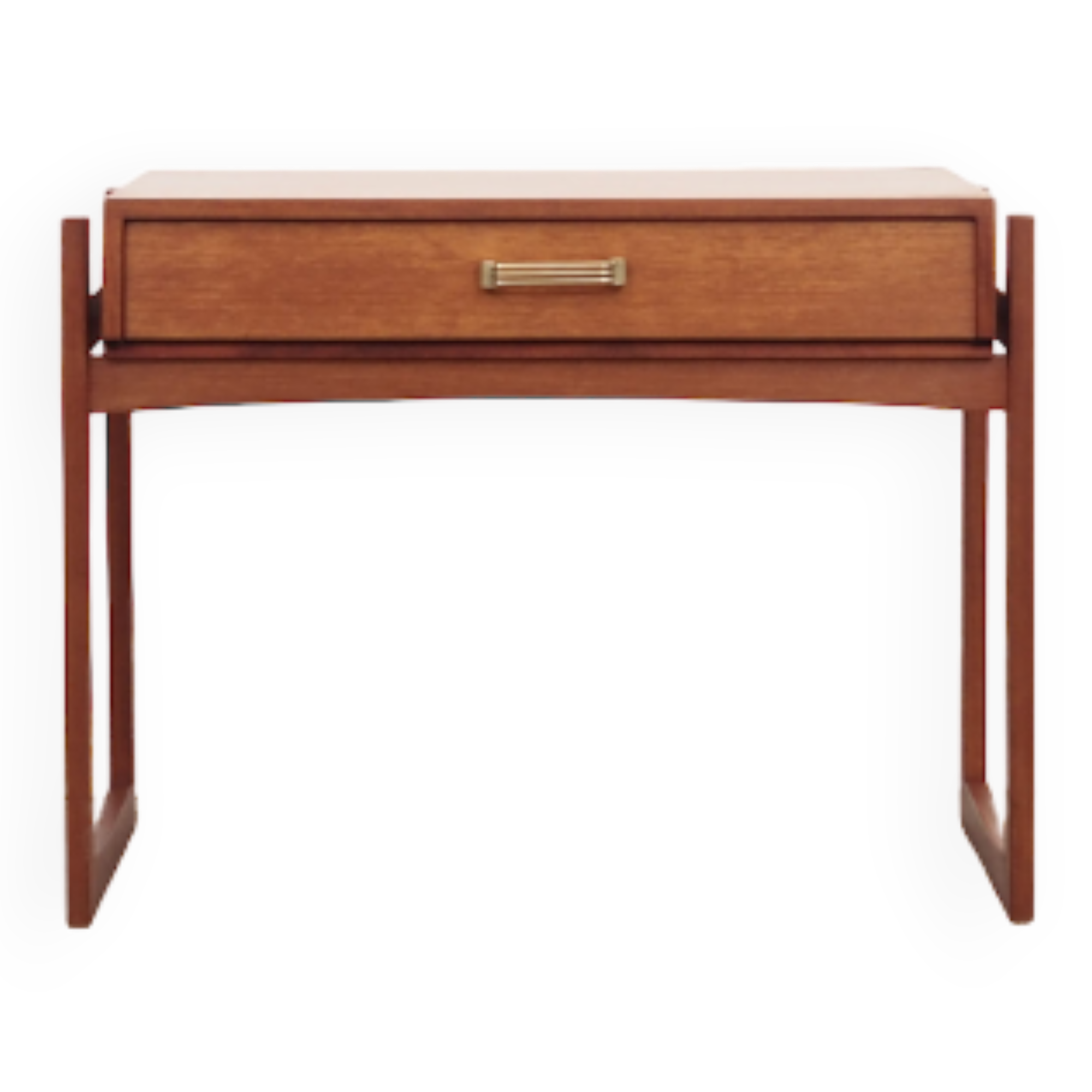 Table de chevet en teck, design danois, années 1970, production: Danemark