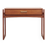 Table de chevet en teck, design danois, années 1970, production: Danemark