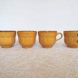 4 ceramic cups
