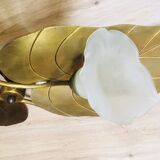 Ceiling light golden foliage