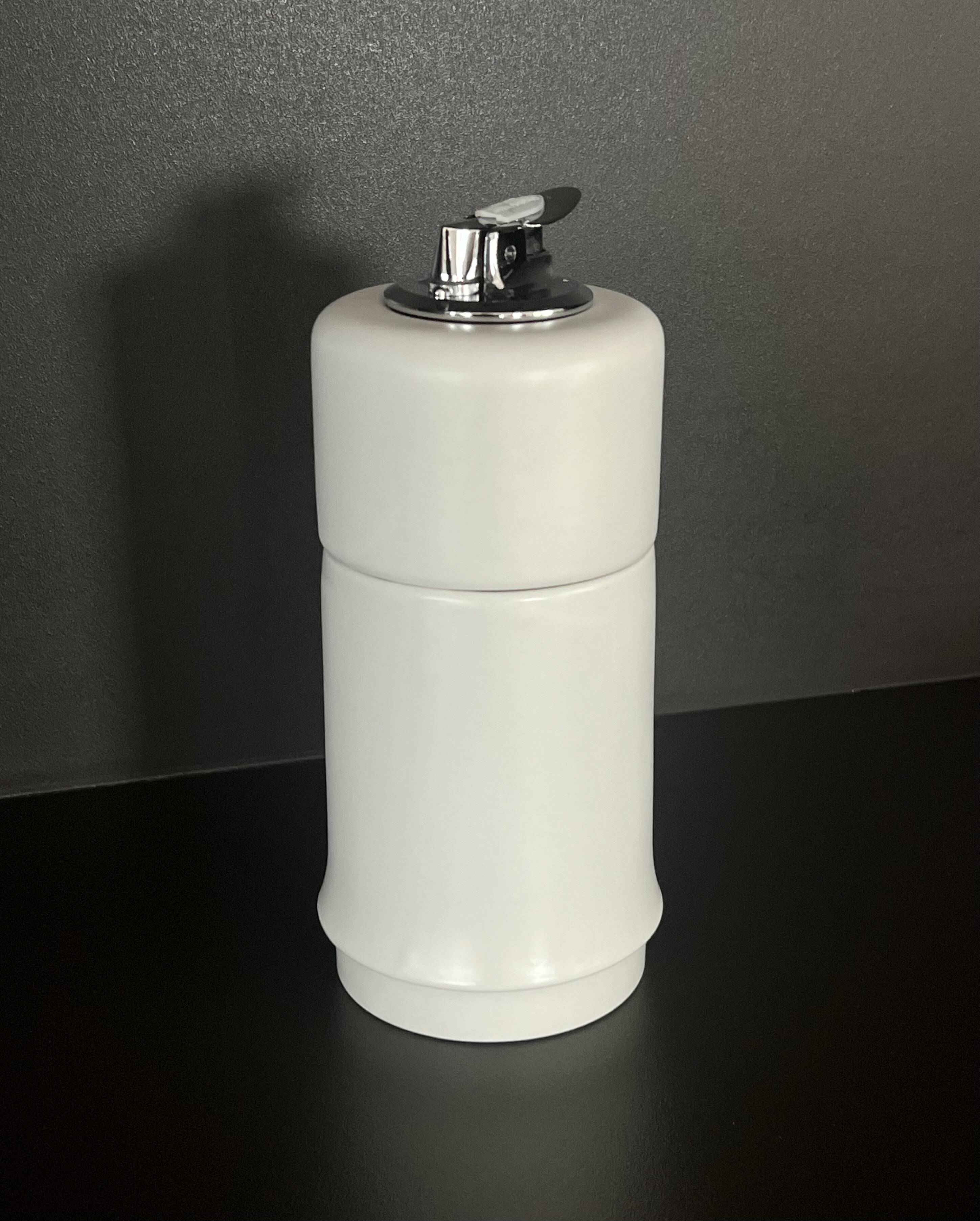 White ceramic smoking set by Revelli, Italy 1970