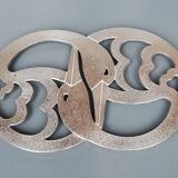 Vintage metal flat bottoms