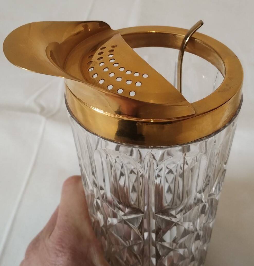 Vintage cocktail pitcher