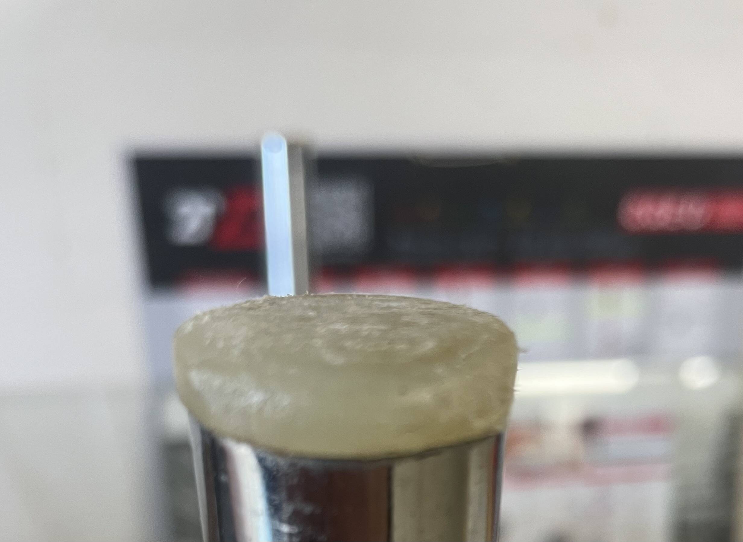 Set of green Formica stools 27 x 44