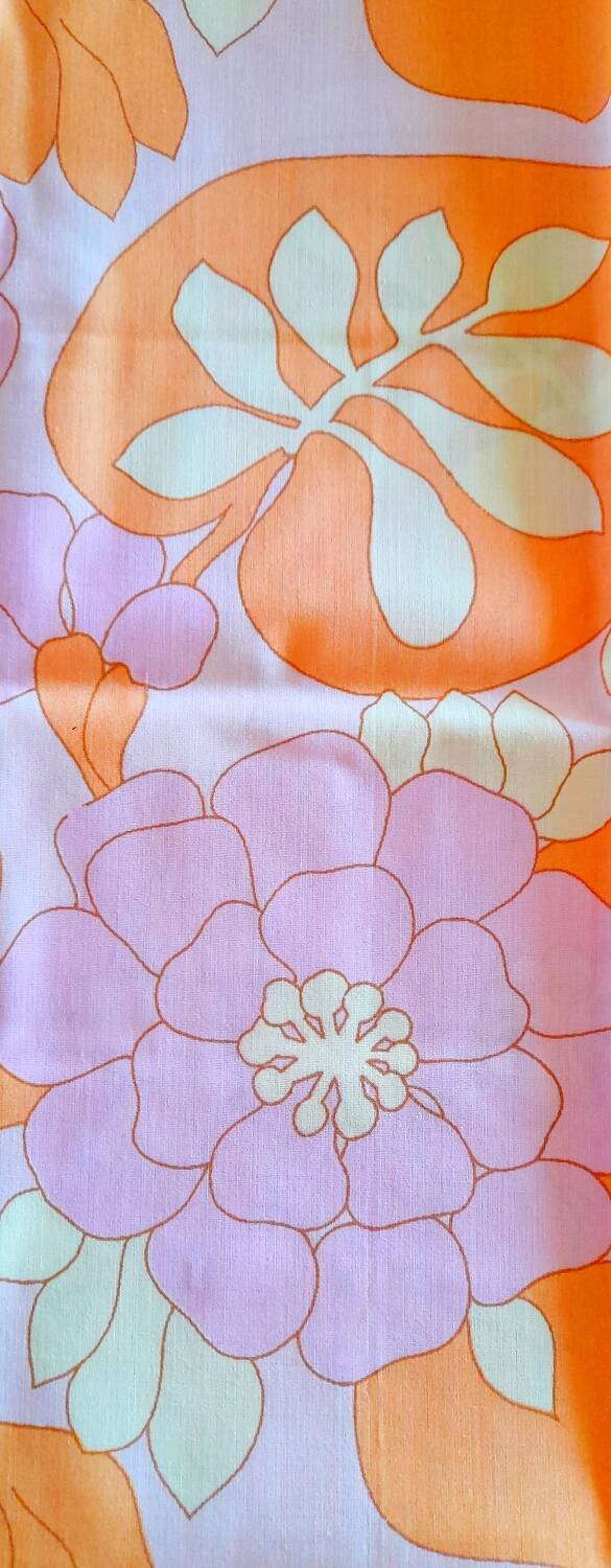 70s floral pillowcases