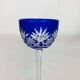 6 verres à liqueur Saint Louis modèle Massenet, colorés