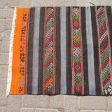 3x5 Anatolian Kilim rug - Geometric design Kilim handmade rugs