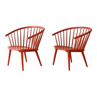 Pair of "Eker" Chairs by Illis Lundgren