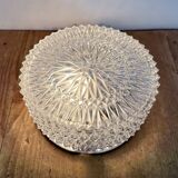 Vintage Glass Wall Or Ceiling Light, 1970s