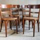 4 chaises bistrot Horgen-Glaris années 30