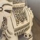 Ceramic elephant stool/stand Hollywood Regency style 1960s