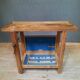 Wooden set for children with tools