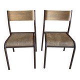 Vintage school chairs