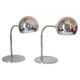 Industrial flexible steel table lamp,  Sergio Asti for Candle, Italy 1960 's