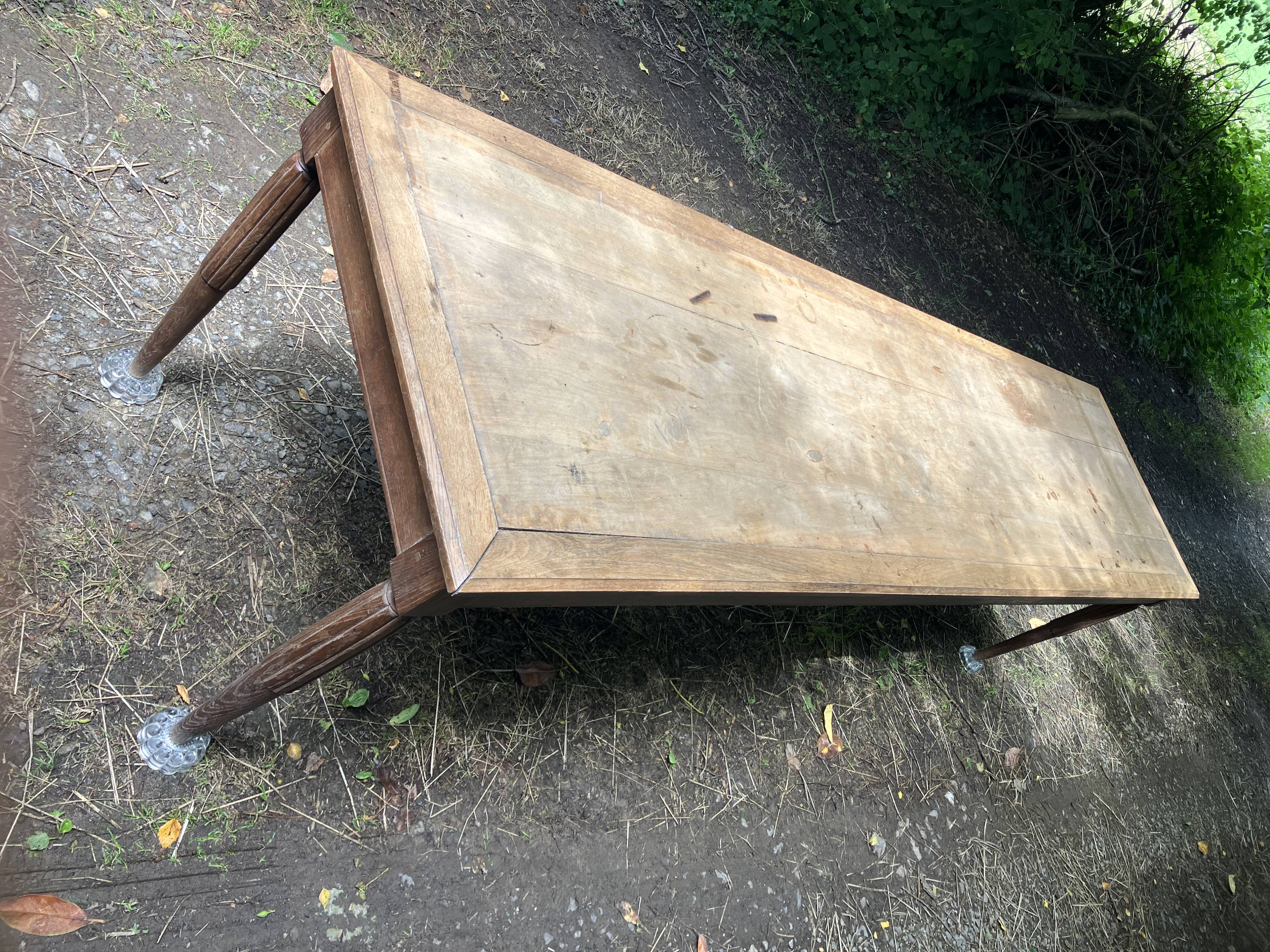 Large old table 285 long