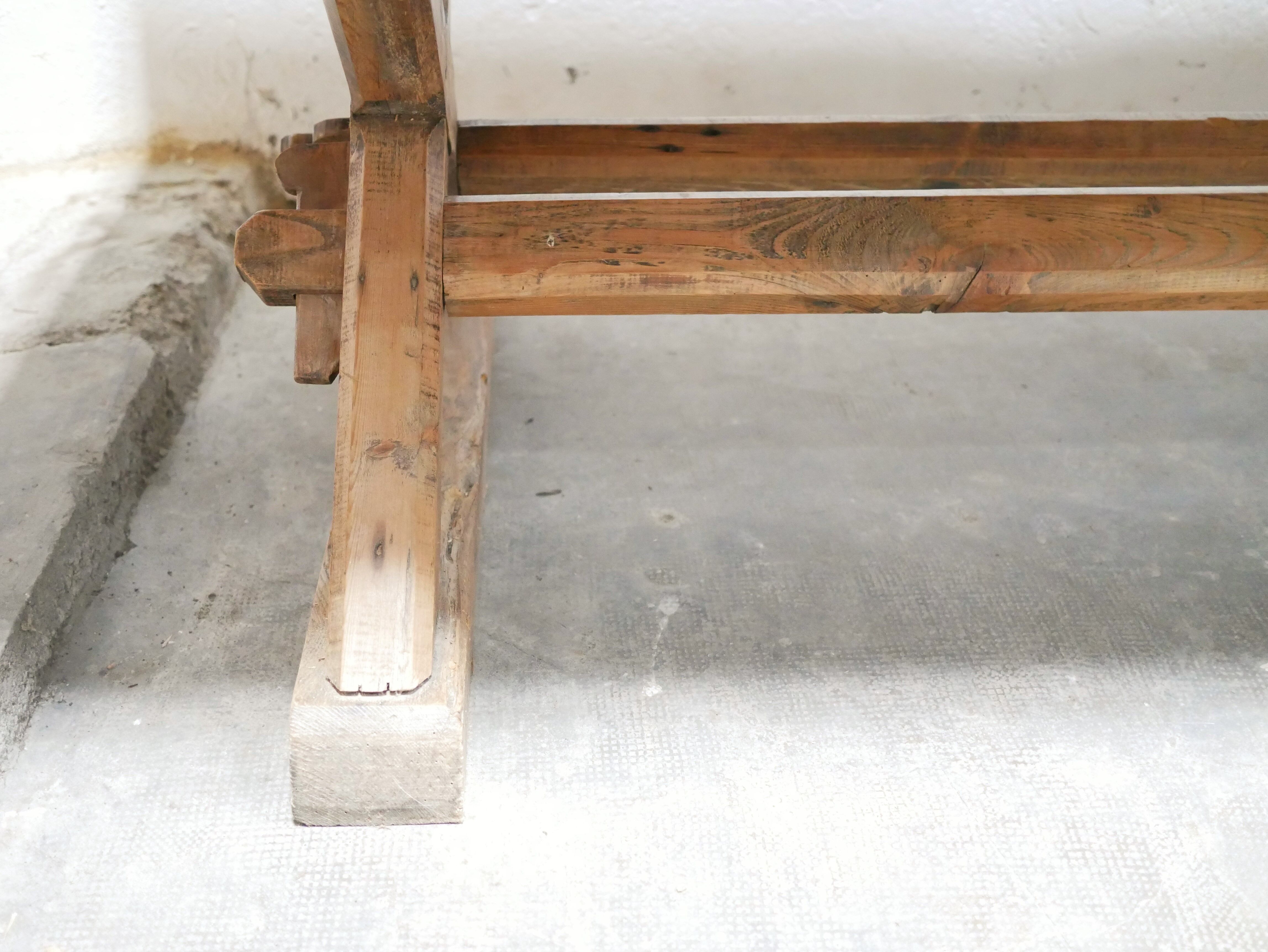 Vintage farm dining table