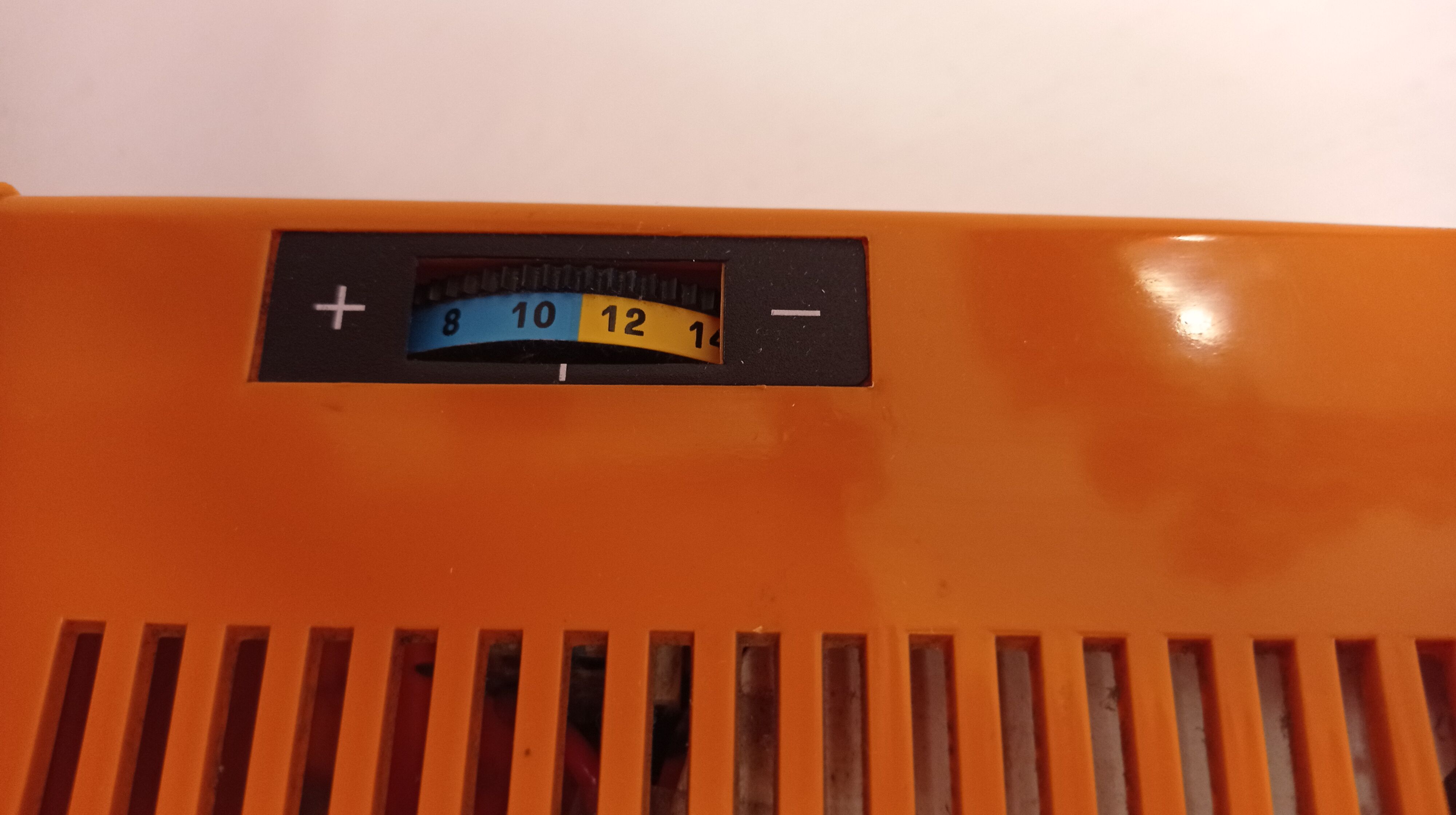 Ventilateur vintage cadillac orange