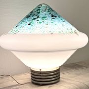 Grande lampe Murano Fratelli Toso - Étiquette originale - Space Age