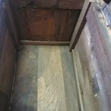 Breton wooden chest diamond