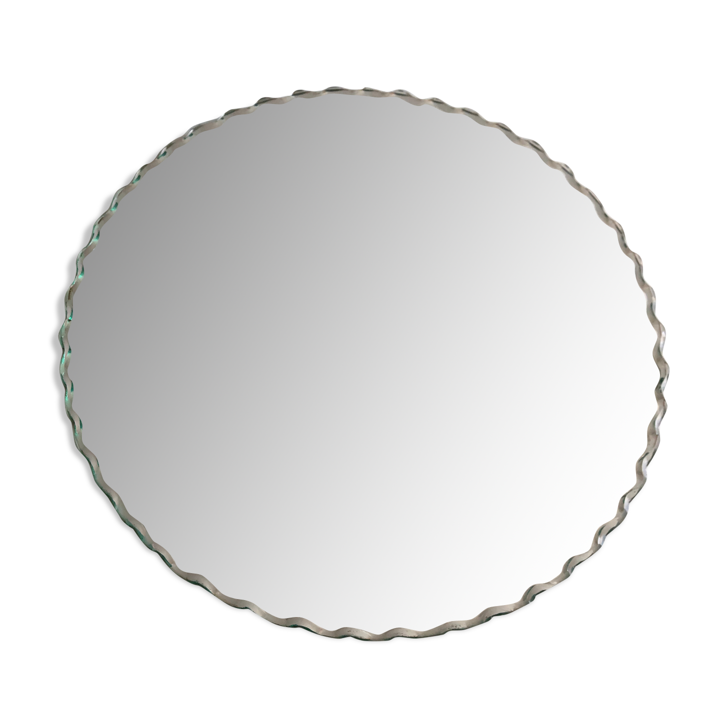 Miroir biseauté rond - 32cm