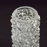 French vintage retro clear cut glass chandelier replacement shade