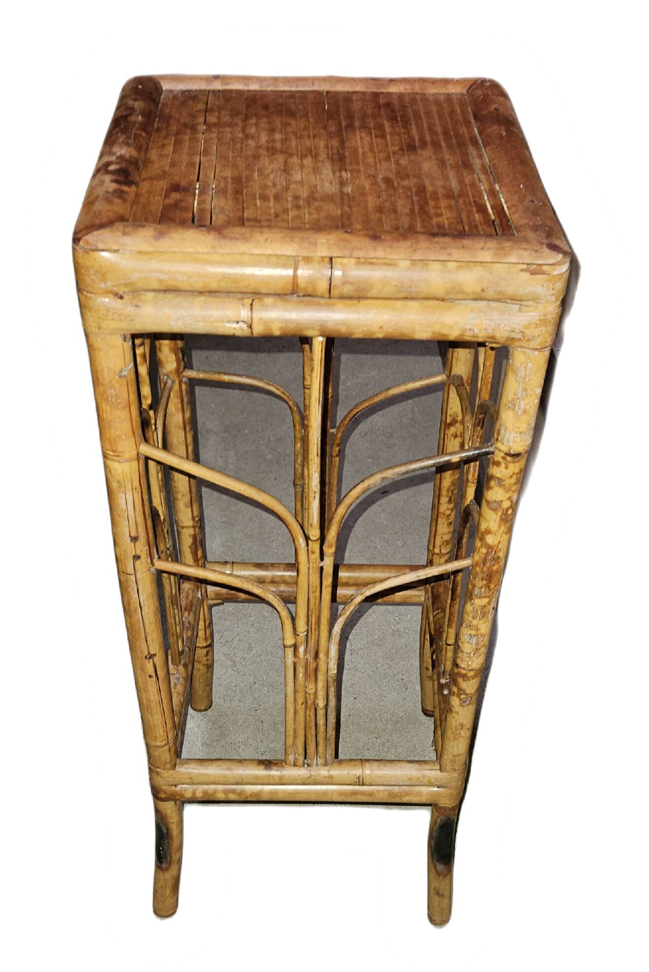 High square vintage bamboo harness